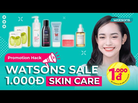 [Promotion Hacks] ĐẠI HỘI SALE 1K - SKINCARE “TẬU” NGẬP NHÀ