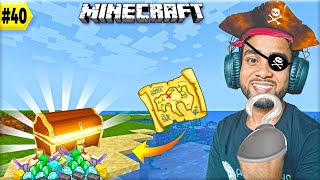 I FOUND SECRET 🤫 PIRATE TREASURE 😱 | MINECRAFT SURVIVAL SERIES #40 (Bangla)