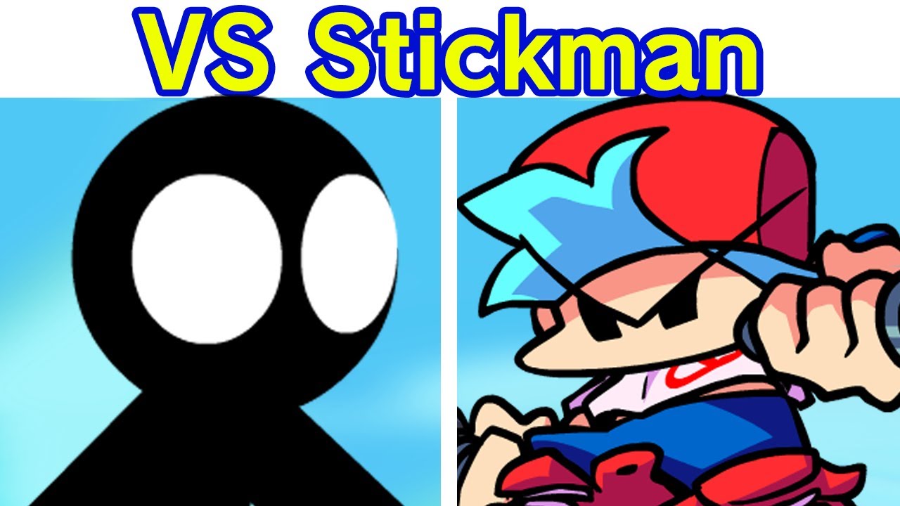 Friday Night Funkin VS Stickman FULL WEEK  Cutscenes FNF ModHard Stickman Animation Funny Mod