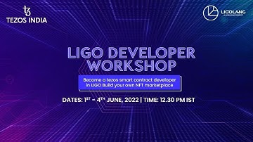 LIGO Workshop: A First and Simple Dapp by Bnejamin Fuentes | Day 2 | Tezos India |