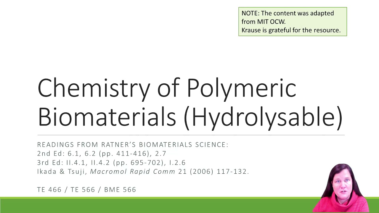 Hydrolysable Polymers