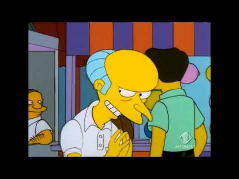 Mr. Burns: Eccellente