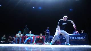 BATTLE POPPING - LA TESTE 2014 - QUART DE FINAL OUSSAMA VS UGHOST