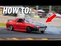 Most Common Beginner Drifting Mistakes (How To Drift)