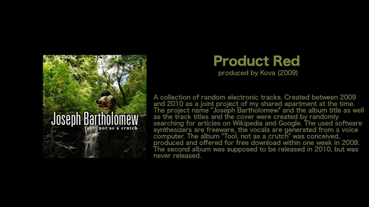 Joseph Bartholomew - 01- Product Red