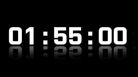 1 Hour 55 Minute Timer Alarm