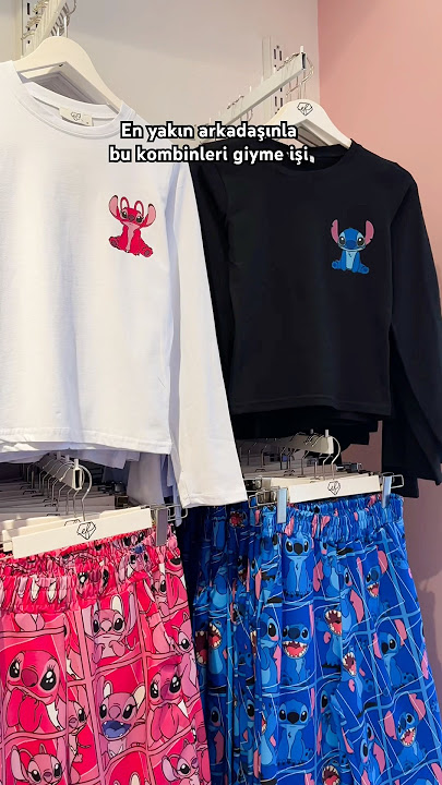 Kanka ben Stitch olayım sen Angel😍 Kombinler Efbutik’tee❤️