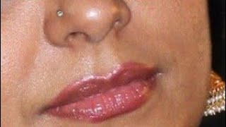 Actress Asha Sarath Unseen Lips Closeup