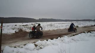 Мотослет г.Смоленск(Чекулино)Участник сделал сальто)))