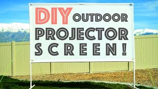 Learn how to build an outdoor projector screen for your movie nights!
this is a portable, collapsible, affordable and good-sized that you
can ...