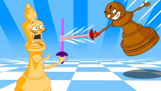 Can You Beat A Chess Fencer?!