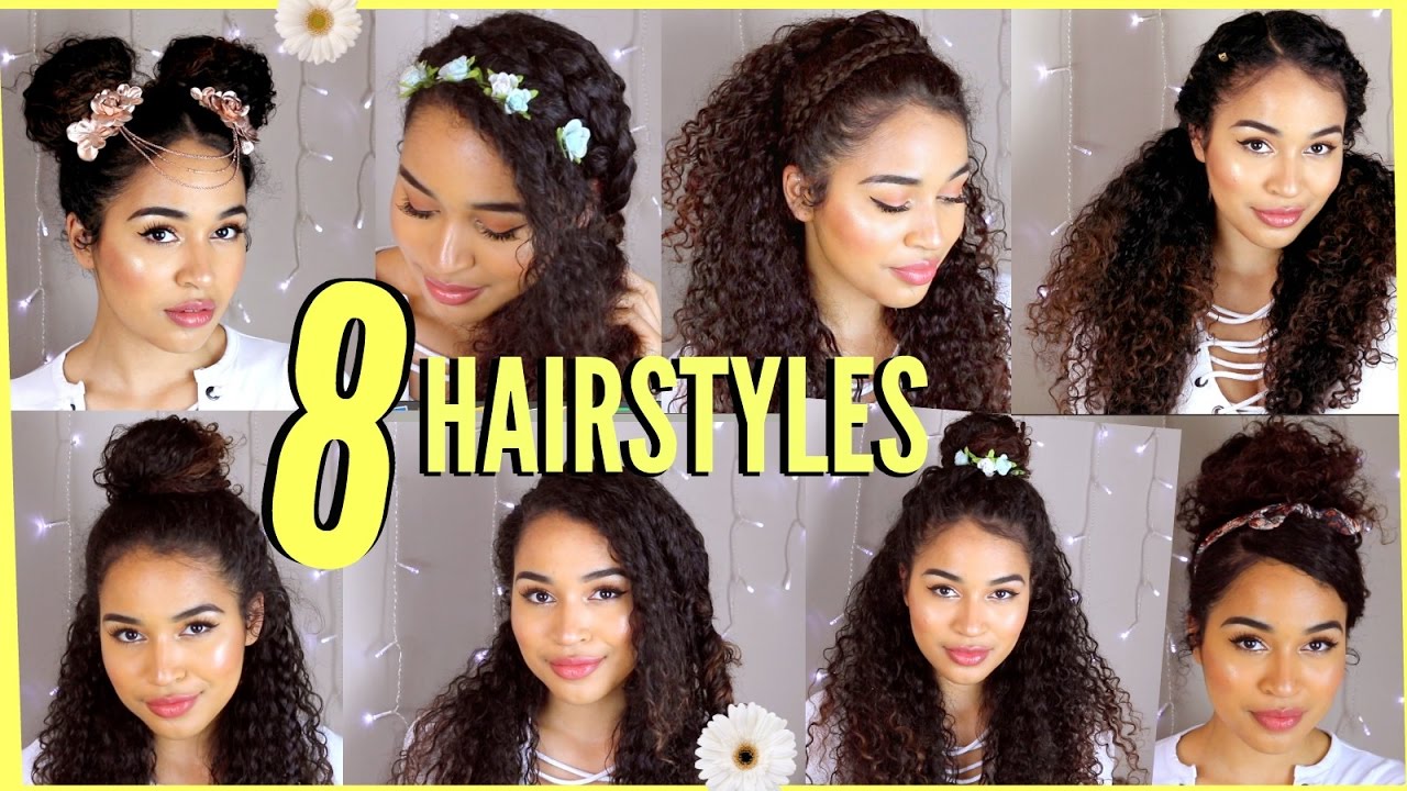 8 Spring Summer Hairstyles For Naturally Curly Hair By Lana Summer  8 Spring Summer Hairstyles For Naturally Curly Hair By Lana Summer