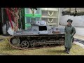 Building Italeri Panzer One Tank. From Start to Finish.