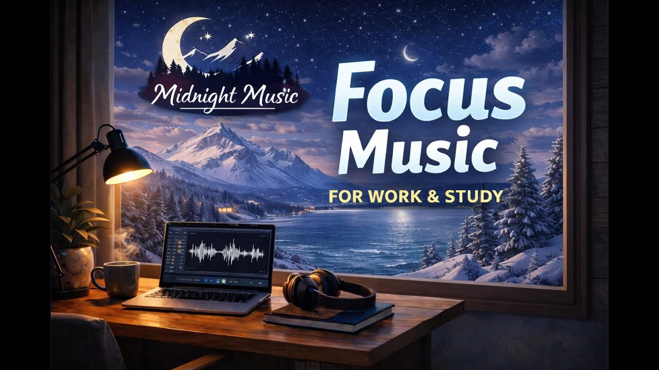 4 Hours of Deep Focus Music 🌌 Calm Ambient Sounds for Work, Study & Productivity