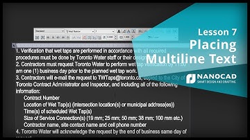 Placing Multiline Text - Lesson 7