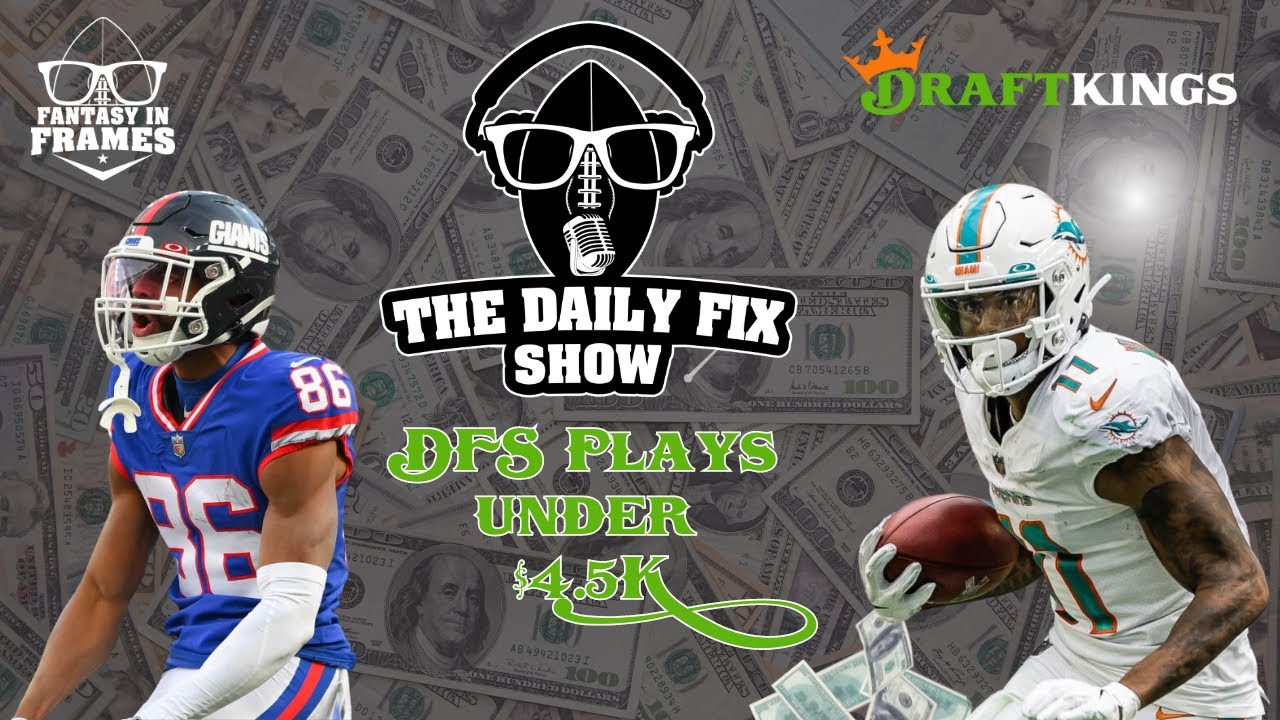 who-are-the-draftkings-nfl-dfs-value-picks-for-week-17-youtube