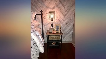 VASAGLE Nightstand, Set of 2 Side Tables, End Tables with Adjustable Mesh Shelves, review