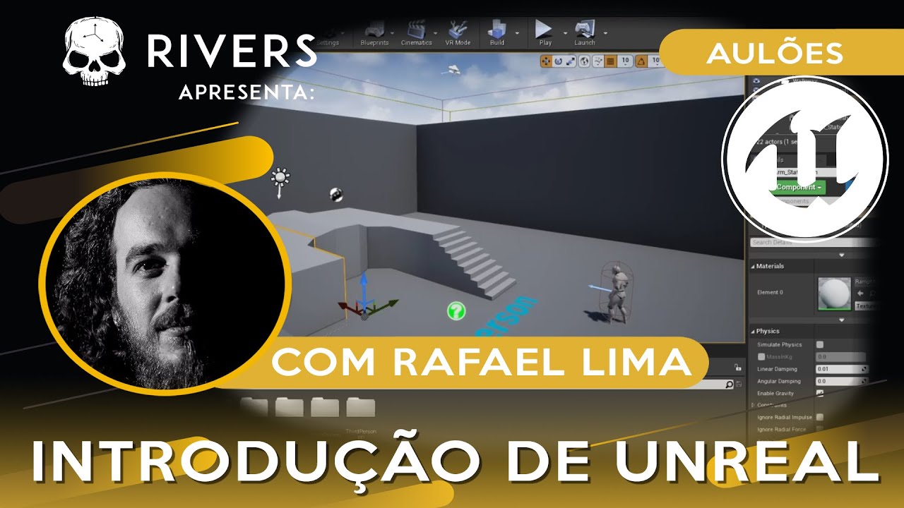 Curso de Introdução gratuita ao Unreal Engine 5 por Gastón Cava