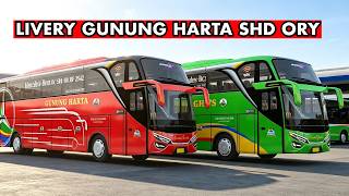 LIVERY GUNUNG HARTA SHD ORY BUSSID 4.5.2 screenshot 1