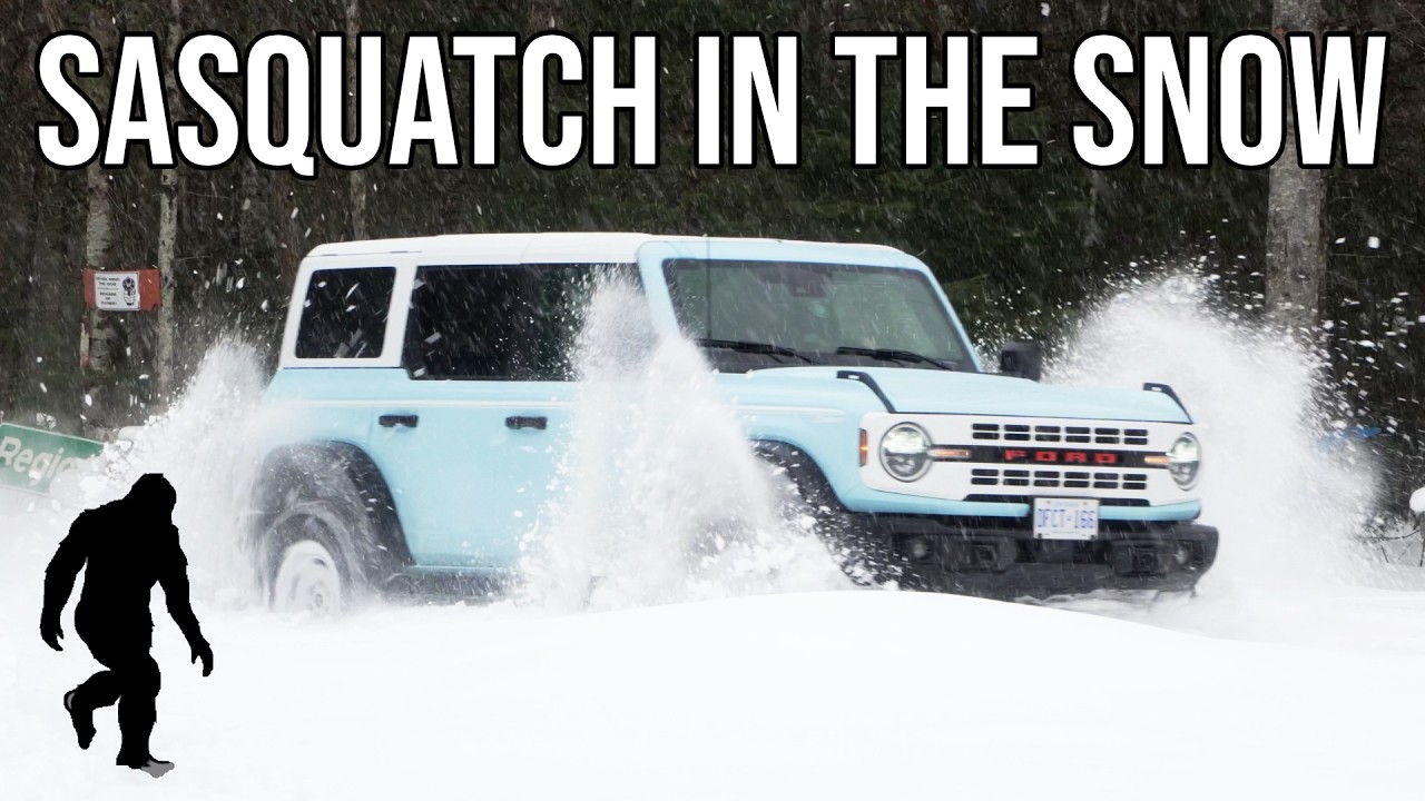 Ford Bronco Sasquatch Heritage Edition Snow Bash! (And a Massive Recovery)