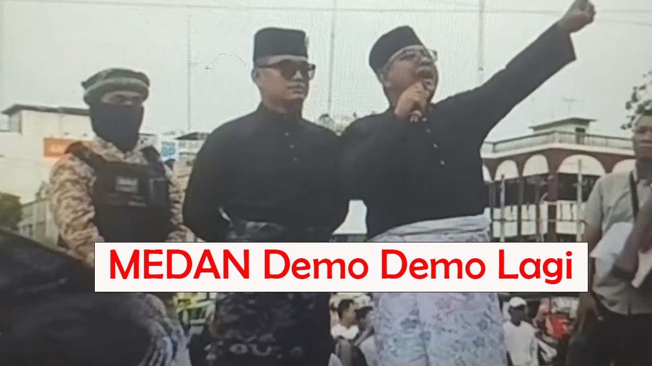 Demo Tandingan Ormas Islam di Medan, harusnya lebih banyak beribadah ini kan bulan puasa