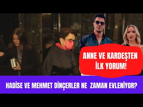 Hadise'nin annesi Gülnihal Açıkgöz ve kız kardeşi Derya Açıkgöz evlilik sorularına ne yanıt verdi?