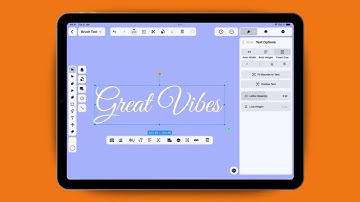 Text Tool - Customize Fonts, Styles & Effects in Linearity Curve
