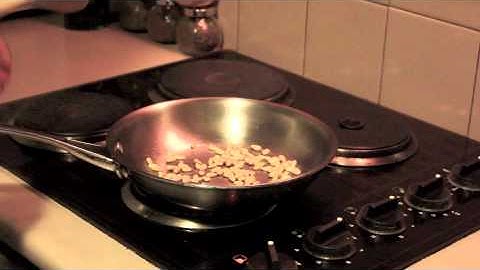 How to toast pine nuts