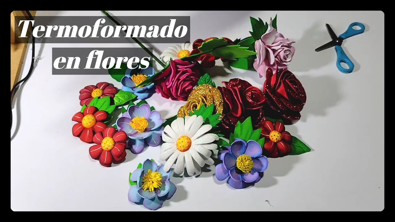 Modulo 2 clase 3 termoformado de flores a mano
