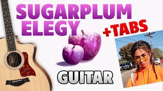 [88Rising] NIKI ❄️ SUGARPLUM ELEGY (fingerstyle guitar cover with tabs and karaoke)