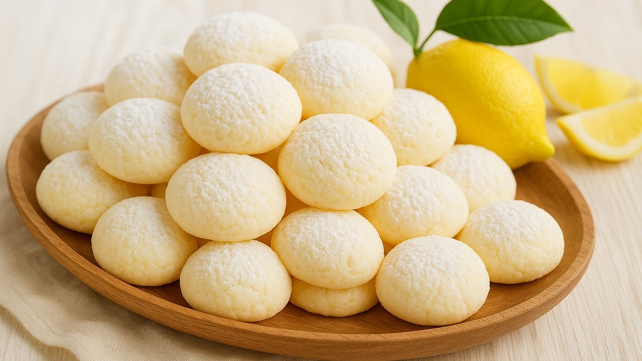 Самые нежные и вкусные ЛИМОННЫЕ ПЕЧЕНЬЯ за 10 минут! Вам понравится этот рецепт!