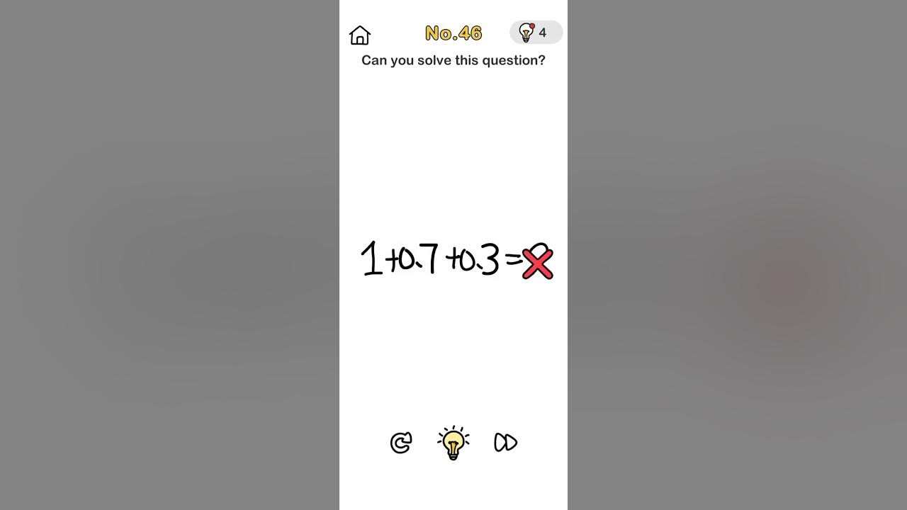 can you solve this question.l brain out level 46 l ? brain out l - YouTube