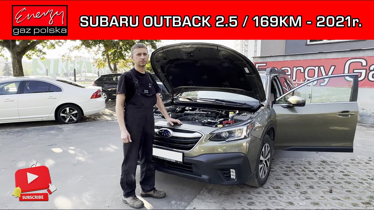 MONTAŻ LPG SUBARU OUTBACK 2.5 169KM 2021R NA GAZ KME W ENERGY GAZ POLSKA