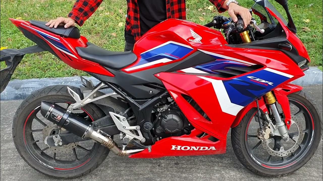 Honda CBR 150 version 4 2021 with Yoshimura R77 370mm full system