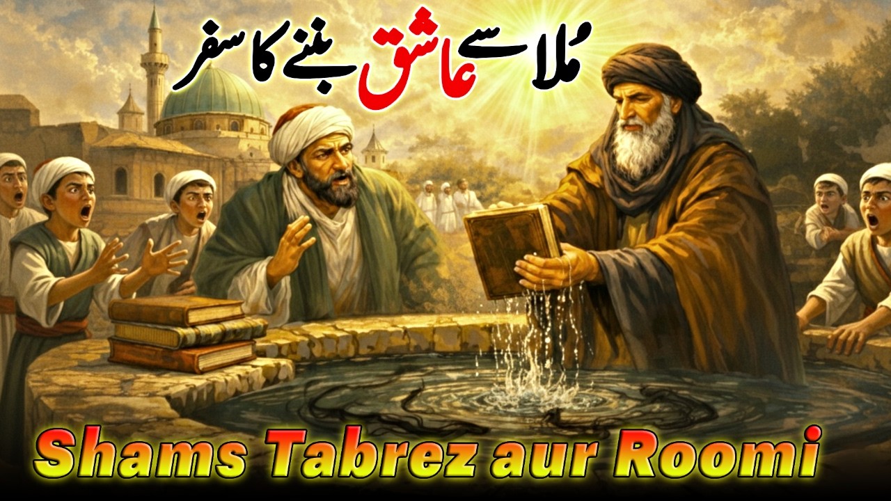 Mulla Se Ashiq Banne ka Safar; Shah Shams Tabrezi or Roomi ka Raaz!
