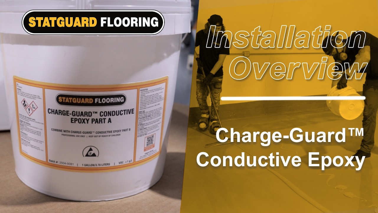 Charge-Guard™ Conductive Epoxy Installation Overview | Statguard ...