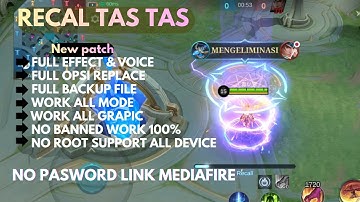 Script Skin Recall Tas Tas - Seal of Anvil Crawlers No Password | Full Effect Voice | New Patch