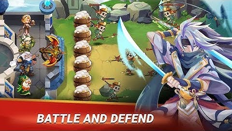 Castle Defender: Hero Idle Defense TD‏ android gameplay