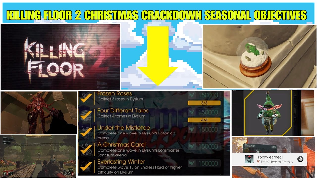 Killing Floor 2 2020 Christmas Seasonal Objectives + Collectibles