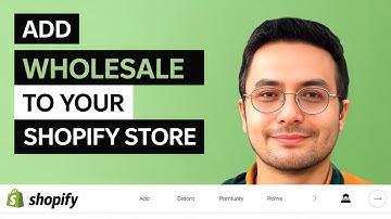 How To Add Wholesale To Your Shopify Store - 2025 (For Beginners)