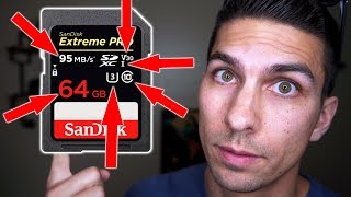 Choosing the Best SD Card for Video - Understanding All the Numbers and Symbols on SD Memory Cards