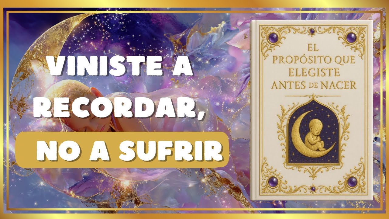 El Propósito que Elegiste Antes de Nacer. Ahora, el alma te invita a recordarlo.