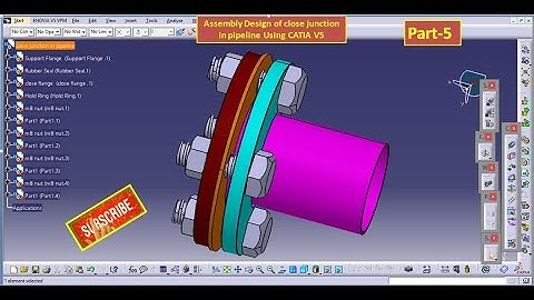 Assembly Design for Close Junction in Pipeline using Assembly Design ,Product functional.