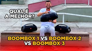 BOOMBOX 1 VS BOOMBOX 2 VS BOOMBOX 3 | QUAL É A MELHOR ? O ESPECIALISTA EXPLICA 🔥