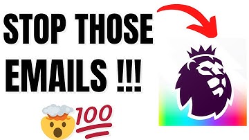 How to Adjust Email Notifications from Premier League App - Alert Settings Guide