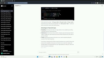 python regex match named group