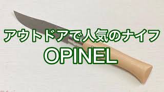 折りたたみナイフ「OPINEL（オピネル）#12」で野菜をカットしてみた