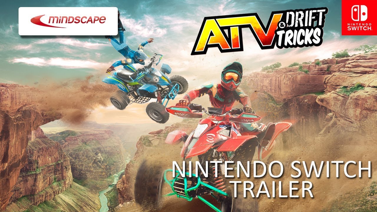 Atv Drift Tricks Nintendo Switch Trailer Youtube