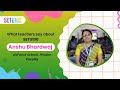 What teachers say about SETU100 - teacher testimonial Air Force Station Hindan