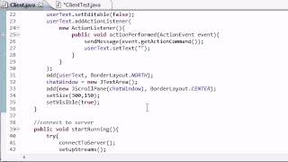 Intermediate Java Tutorial   58   Finishing the Coding for the Instant Message Program